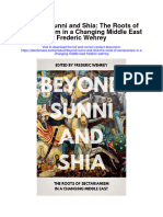 Download Beyond Sunni And Shia The Roots Of Sectarianism In A Changing Middle East Frederic Wehrey full chapter