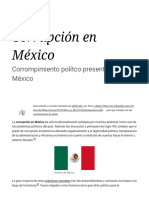 Corrupción en México - Wikipedia, La Enciclopedia Libre