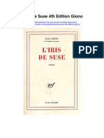 Download Liris De Suse 4Th Edition Giono full chapter