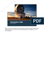 CAD Part 2 - Parametric 2020-21