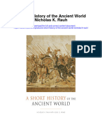 A Short History of The Ancient World Nicholas K Rauh Full Chapter