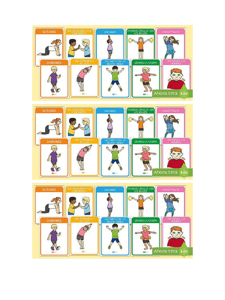 Movimientos Corporales | PDF