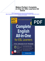 Practice Makes Perfect Complete English All in One For Esl Learners Ed Swick All Chapter