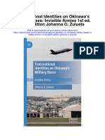 Download Transnational Identities On Okinawas Military Bases Invisible Armies 1St Ed 2020 Edition Johanna O Zulueta all chapter