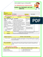 SES-VIERN-COMUN-ELABORAMOS UNA PROPUESTA DE PLAN SEMANAL