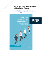 The Bad Faith in The Free Market 1St Ed Edition Peter Bloom Full Chapter