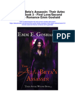 The Aztec Betas Assassin Their Aztec Wolves Book 3 First Love Second Chance Romance Emm Goshald Full Chapter