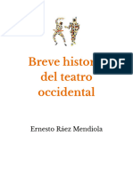 Breve Hisotria Del Teatro Occidental - ButACA FILM