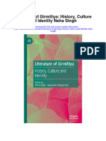Literature of Girmitiya History Culture and Identity Neha Singh Full Chapter