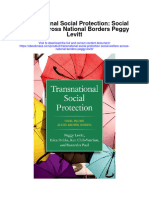 Download Transnational Social Protection Social Welfare Across National Borders Peggy Levitt all chapter