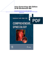 Comprehensive Gynecology 8Th Edition David M Gershenson MD Full Chapter