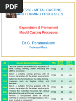 1 Expendable and Permanent Moulding Processes