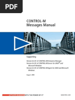 CONTROL-M Messages Manual