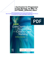 Download Aacn Core Curriculum For Progressive And Critical Care Nursing 8E May 19 2022_0323778089_Elsevier Aacn full chapter