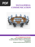 Managerial Communication