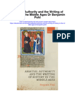 Download Abbatial Authority And The Writing Of History In The Middle Ages Dr Benjamin Pohl full chapter