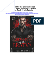 Abducted by The Bratva Forced Marriage Mafia Romance Zolotov Bratva Book 1 Isla Brooks Full Chapter