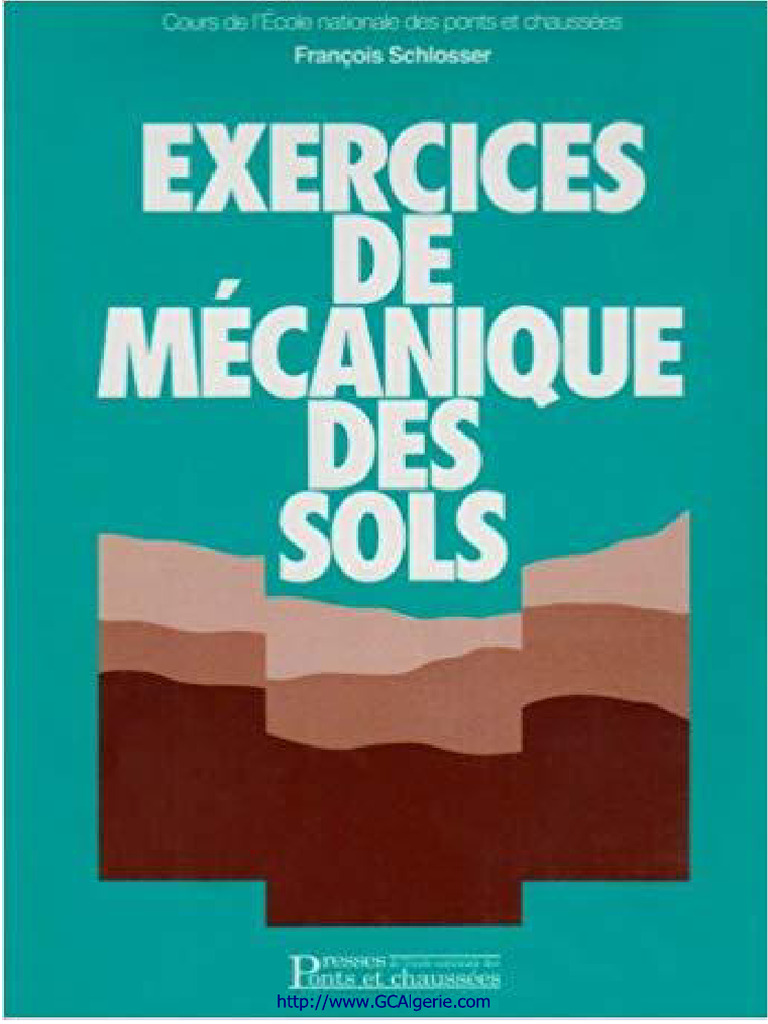 Exercice De Mecanique Des Sols Pdf