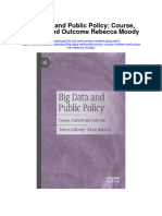 Big Data and Public Policy Course Content and Outcome Rebecca Moody Full Chapter