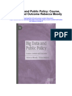 Big Data and Public Policy Course Content and Outcome Rebecca Moody 2 Full Chapter