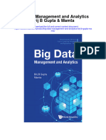Download Big Data Management And Analytics Brij B Gupta Mamta full chapter
