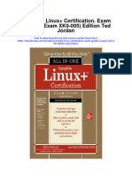 Download Comptia Linux Certification Exam Guide 2 Exam Xk0 005 Edition Ted Jordan full chapter