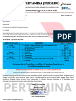 Surat Panggilan Tes Seleksi Peserta Calon Karyawan Bumn (I) Pt. Pertamina (Persero) Pusat