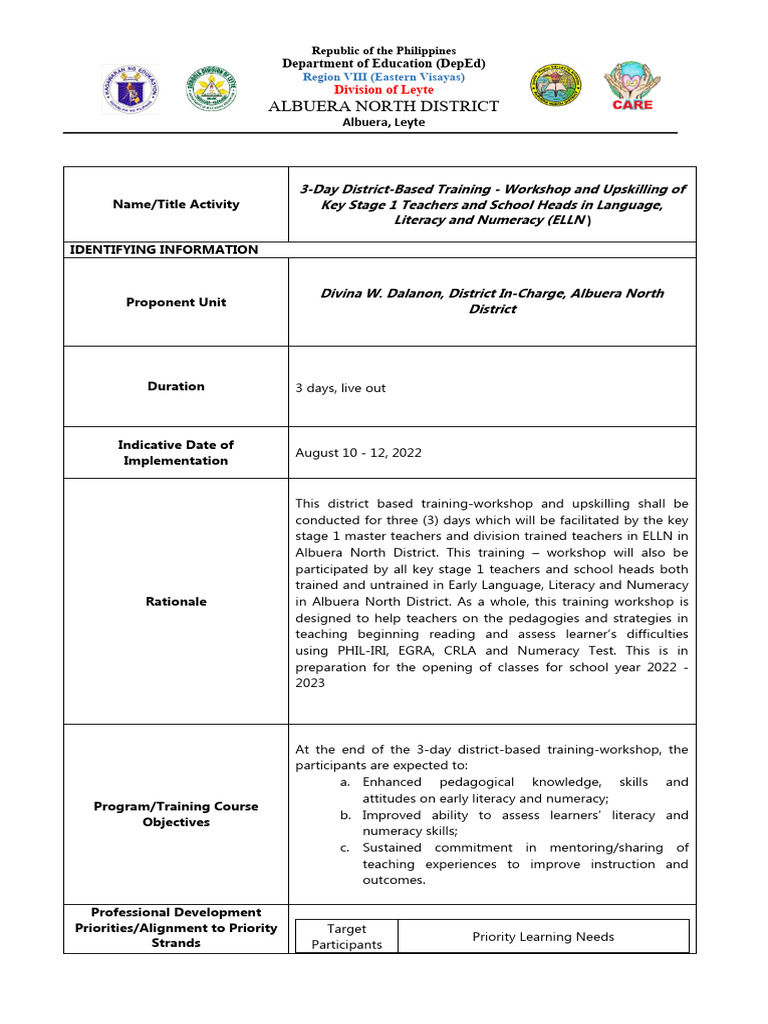 LEARNING RESOURCE PROJECT PROPOSAL SAMPLE visual data 5