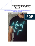 Download About You Instalove Romance Novella Ravenwood University Book 1 Emily Rayard full chapter