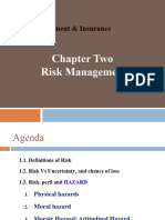 Risk Managemennt Chapter 2 - AAU - 2020