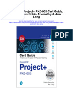 Comptia Project Pk0 005 Cert Guide 2Nd Edition Robin Abernathy Ann Lang Full Chapter