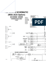 753 Wiring Schematic (With ACS Option) : S/N 515835000 - 515843086 S/N 516222000 - 516225447 (Printed April 2003) V-0261