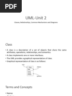 UML Unit 2 Basic Structural Modelling