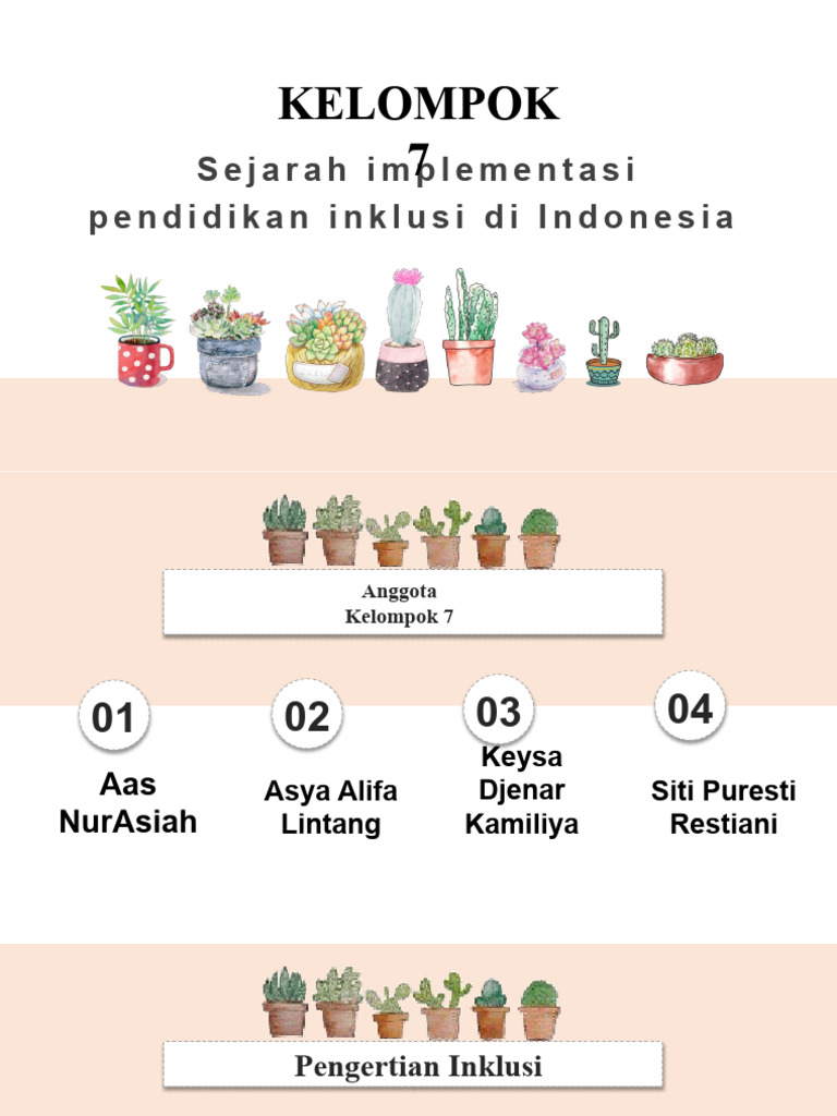 Kel 7 Inklusi | PDF | Karier & Perkembangan