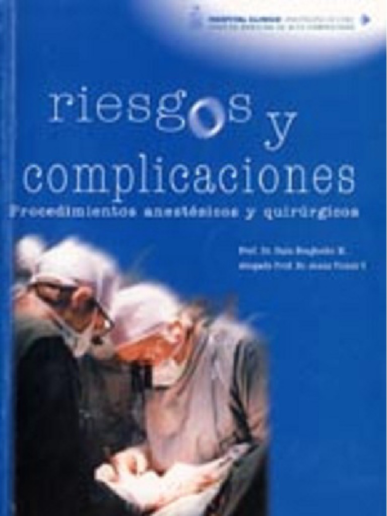 ANESTESIA GENERAL RIESGOS Y COMPLICACIONES intelligence overview