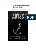 Abyss The Mercy Blades Book 4 Clarissa Bright Full Chapter
