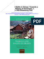 Tribals and Dalits in Orissa Towards A Social History of Exclusion C 1800 1950 Biswamoy Pati All Chapter