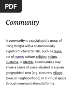 Community - Wikipedia