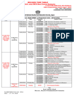 Revised Time Table of FY-SY-TYBCom Exam To Be Held in April May 2024