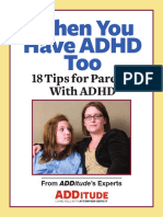 For Parents - When You Have Adhd Too