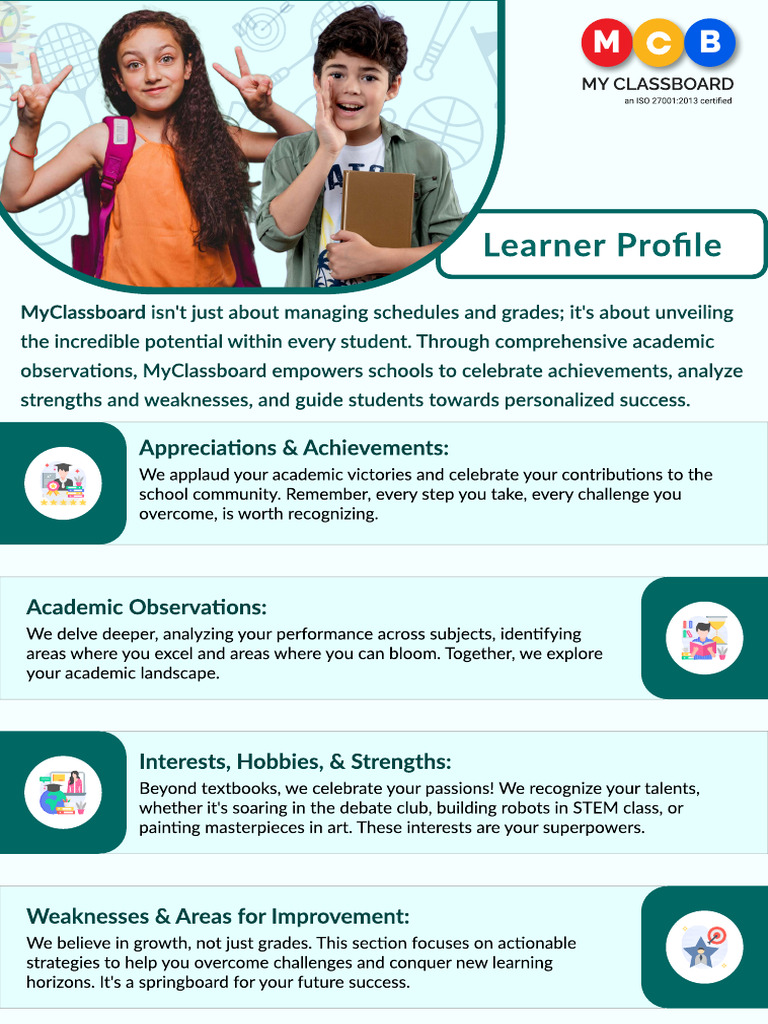 Learner Profile Brochure | PDF | Learning | Teachers