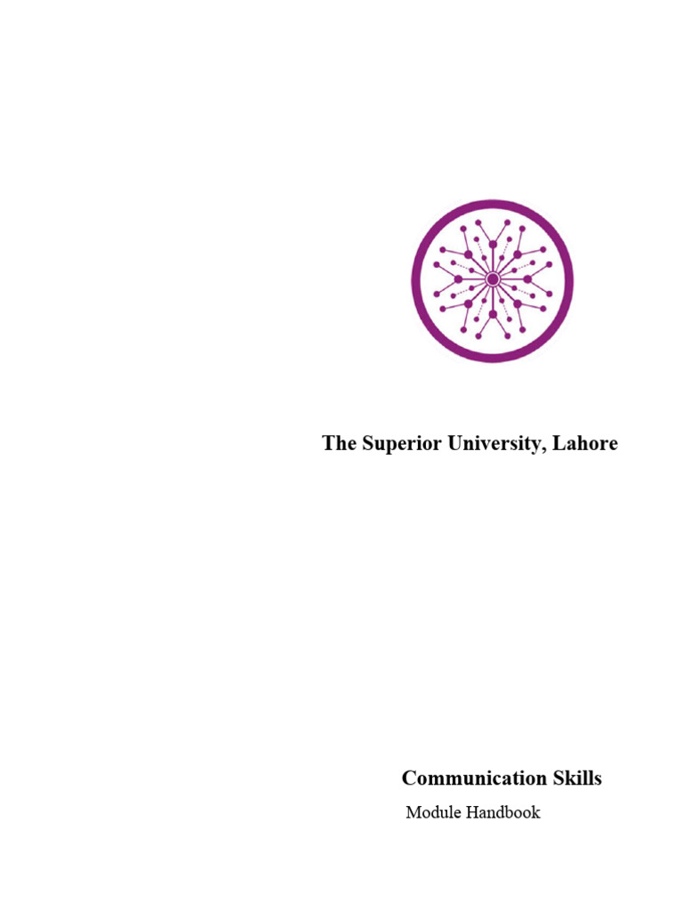 Communication Skills Module Handbook | PDF | Communication | Cognitive ...