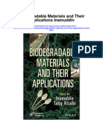Biodegradable Materials and Their Applications Inamuddin Full Chapter