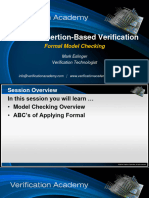 Course Formal Assertion Based Verification Session Formal Model Checking Meslinger