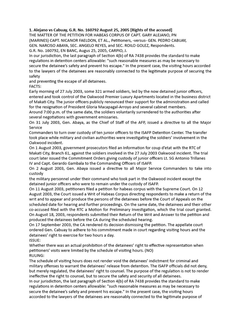 Final digest consti pdf free exercise clause detention
