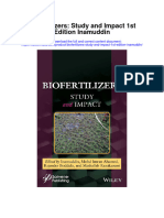 Biofertilizers Study and Impact 1St Edition Inamuddin Full Chapter