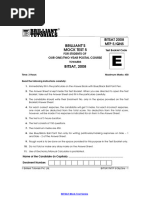 BITSAT Sample Paper 3 New