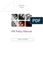 HRS HR Policy Manual Template v1