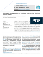 eWOM Via The TikTok Application and Its Influence On The Purchase Intention of