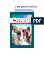 Accounting 27Th Edition Carl Warren Full Chapter
